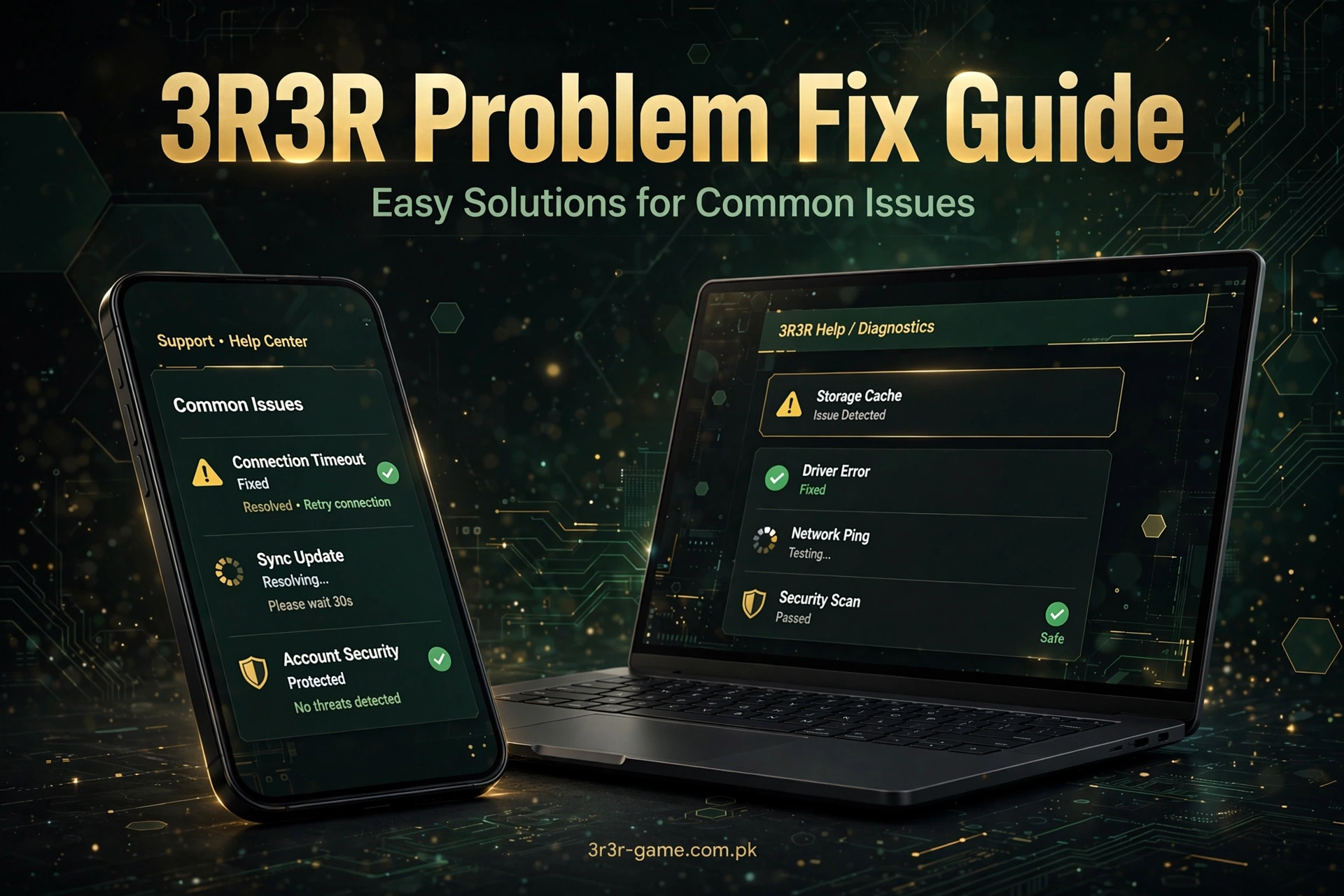 Common Problems and Solutions on 3R3R