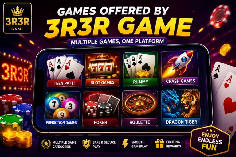 Games Offered by 3R3R