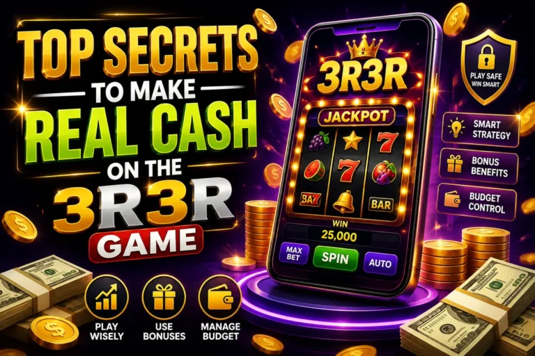 Top Secrets to Make Real Cash on the 3R3R Game